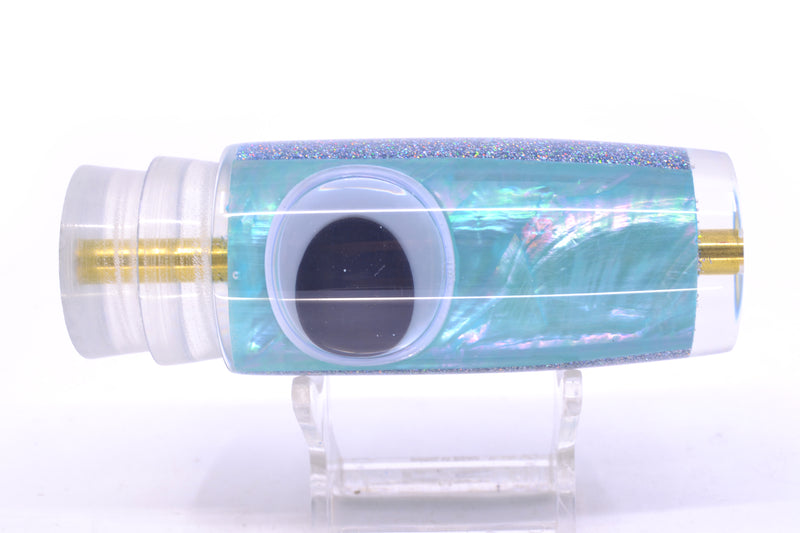 Koya Lures Ice Blue MOP Doll Eyes Hard Head 12" 5.2oz
