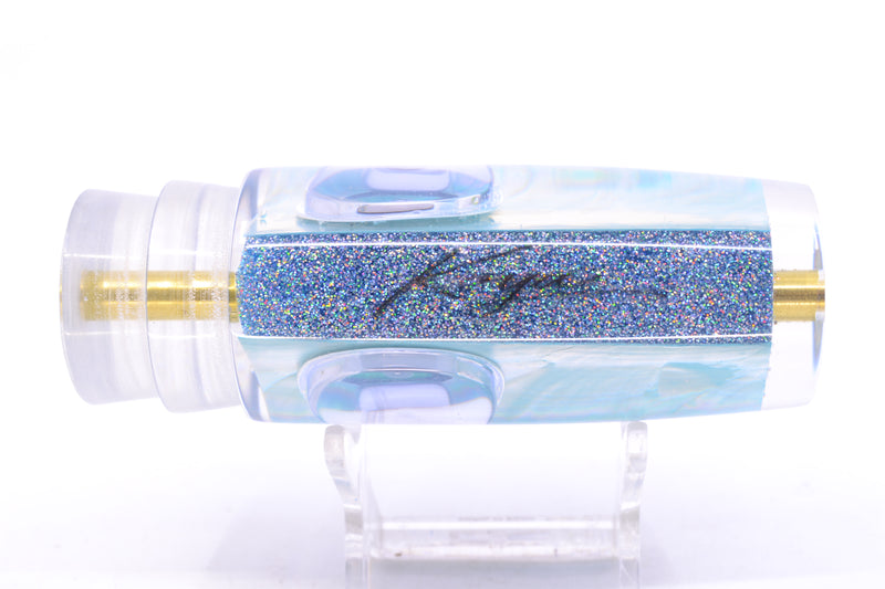 Koya Lures Ice Blue MOP Doll Eyes Hard Head 12" 5.2oz
