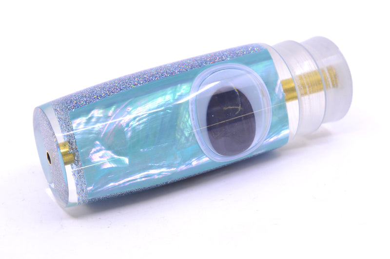 Koya Lures Ice Blue MOP Doll Eyes Hard Head 12" 5.2oz