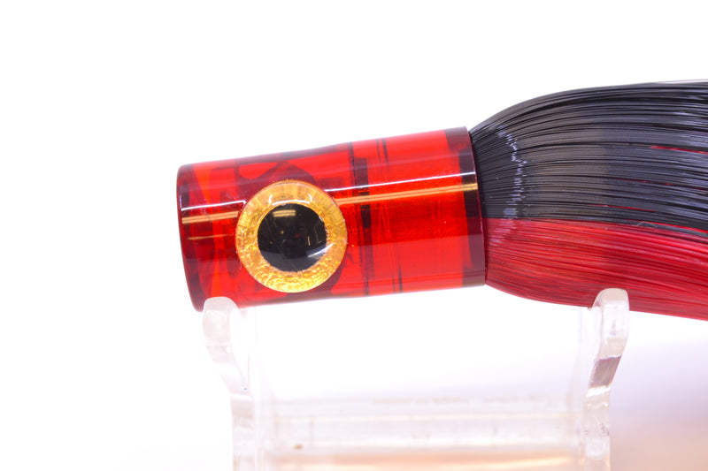 Iland Lures Black-Red Hair Red Head Sailure 5.5" 0.5oz SA303-RD/BK