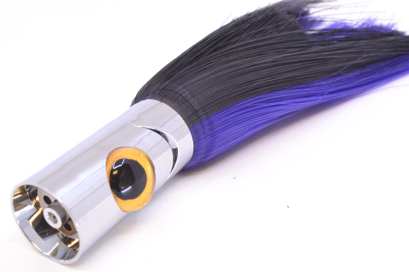Iland Lures Black-Purple Hair Chrome Head Sea Searcher 10.5" 3oz SR900-BK/PL