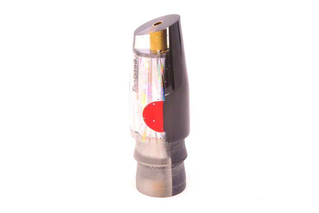 Tanigawa Lures Silver Rainbow Starburst Black Back Red Eyes Small Slant 7" 3oz GZE