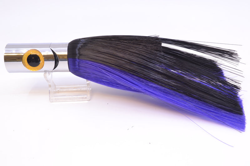 Iland Lures Black-Purple Hair Chrome Head Sea Searcher 10.5" 3oz SR900-BK/PL