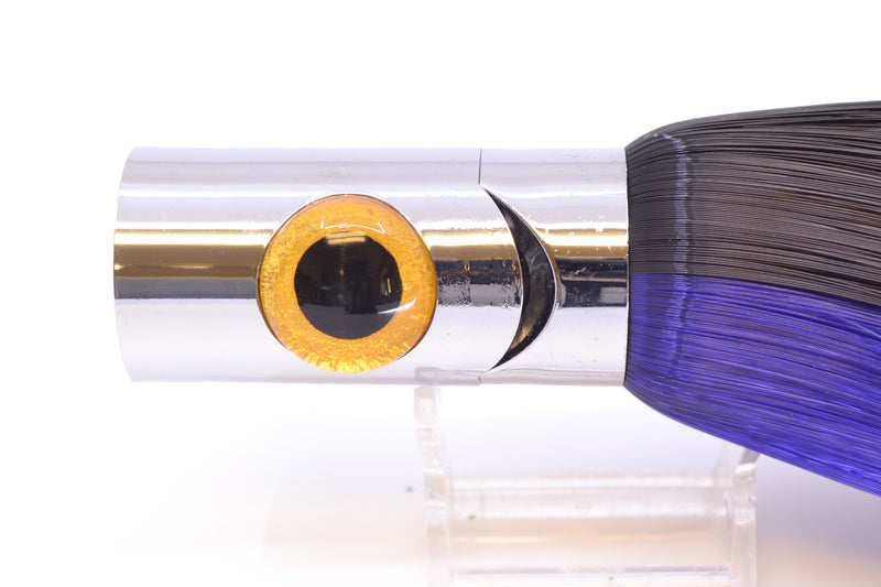 Iland Lures Black-Purple Hair Chrome Head Sea Searcher 10.5" 3oz SR900-BK/PL