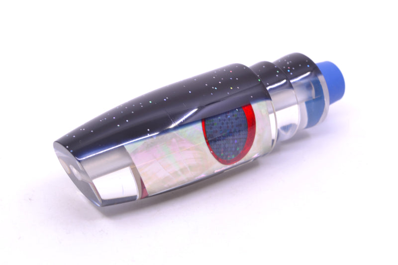 TANTRUM Lures White MOP Black Back Medium Plunger 9" 2.8oz