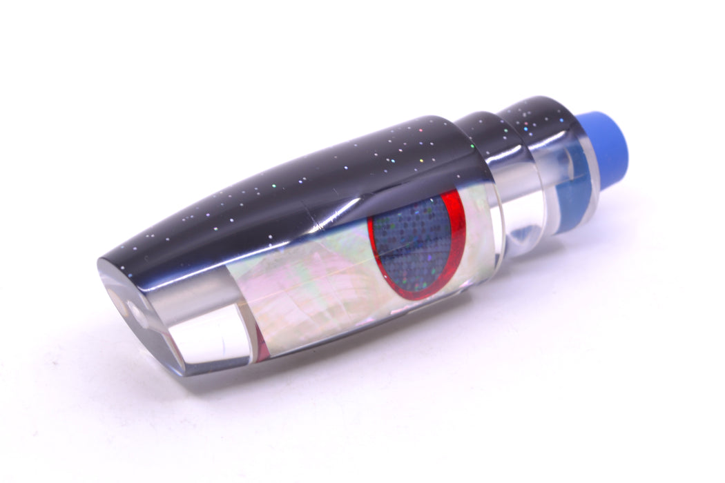 TANTRUM Lures White MOP Black Back Medium Plunger 9" 2.8oz