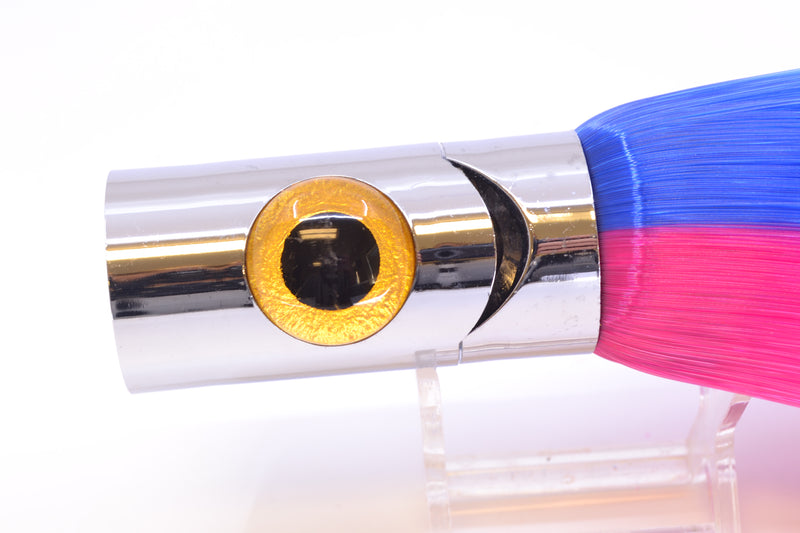 Iland Lures Blue-Pink Hair Chrome Head Sea Searcher 10.5" 3oz SR900-BL/PK