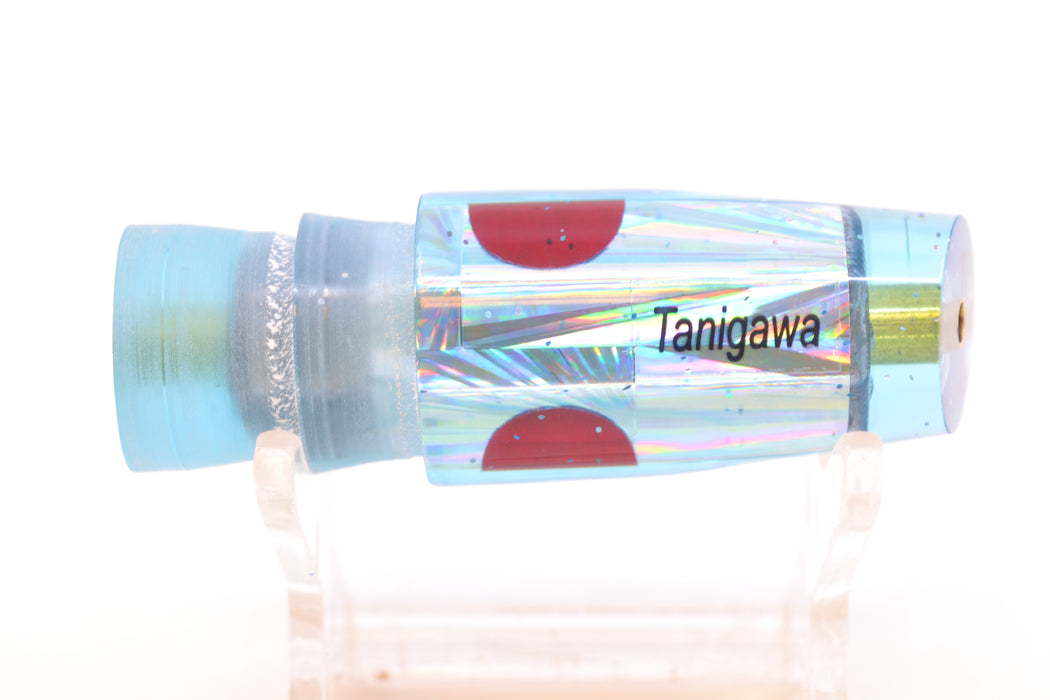 Tanigawa Lures Ice Blue Rainbow Starburst Red Eyes Small Slant 7" 3oz GZE
