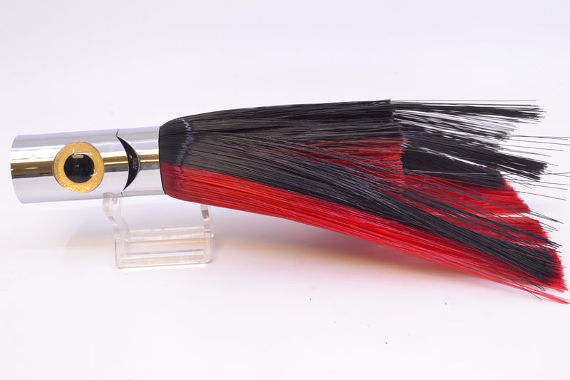 Iland Lures Black-Red Hair Chrome Head Sea Searcher 10.5" 3oz SR900-RD/BK