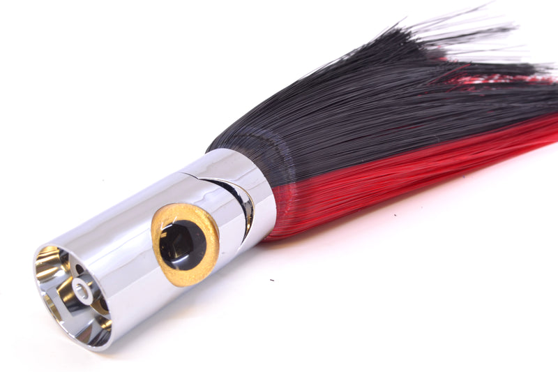 Iland Lures Black-Red Hair Chrome Head Sea Searcher 10.5" 3oz SR900-RD/BK