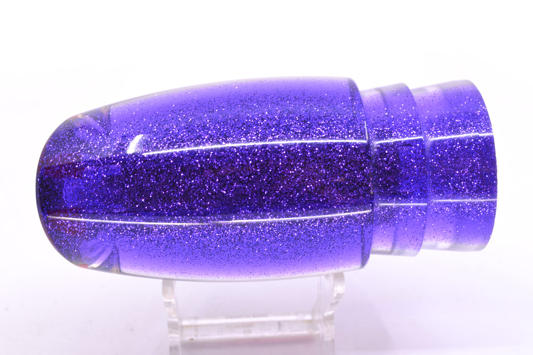 TANTRUM Lures Paua Shell Purple Back Red Eyes Kona Cut XL Bandit 14" 9.7oz