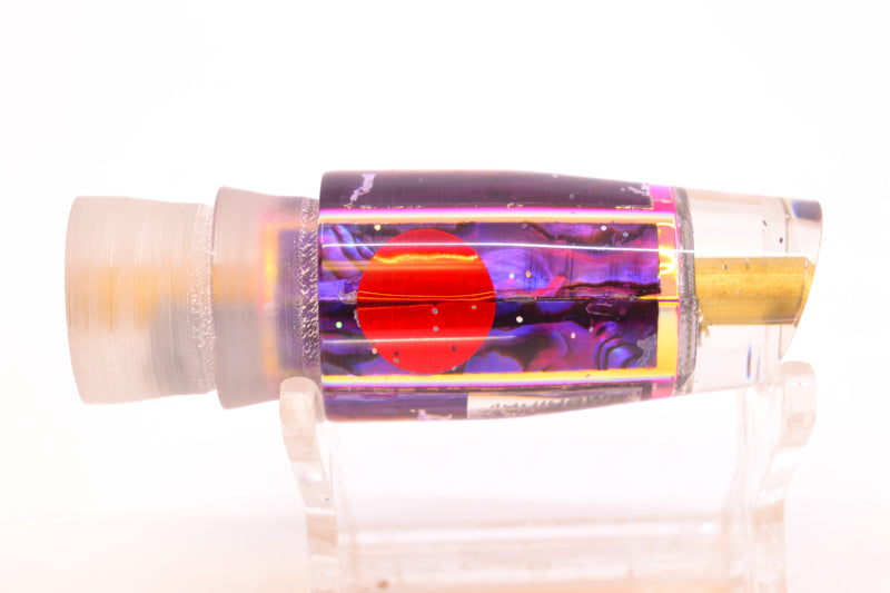 Tanigawa Lures Pink Rainbow Purple Abalone Red Eyes Small Slant 7" 3oz