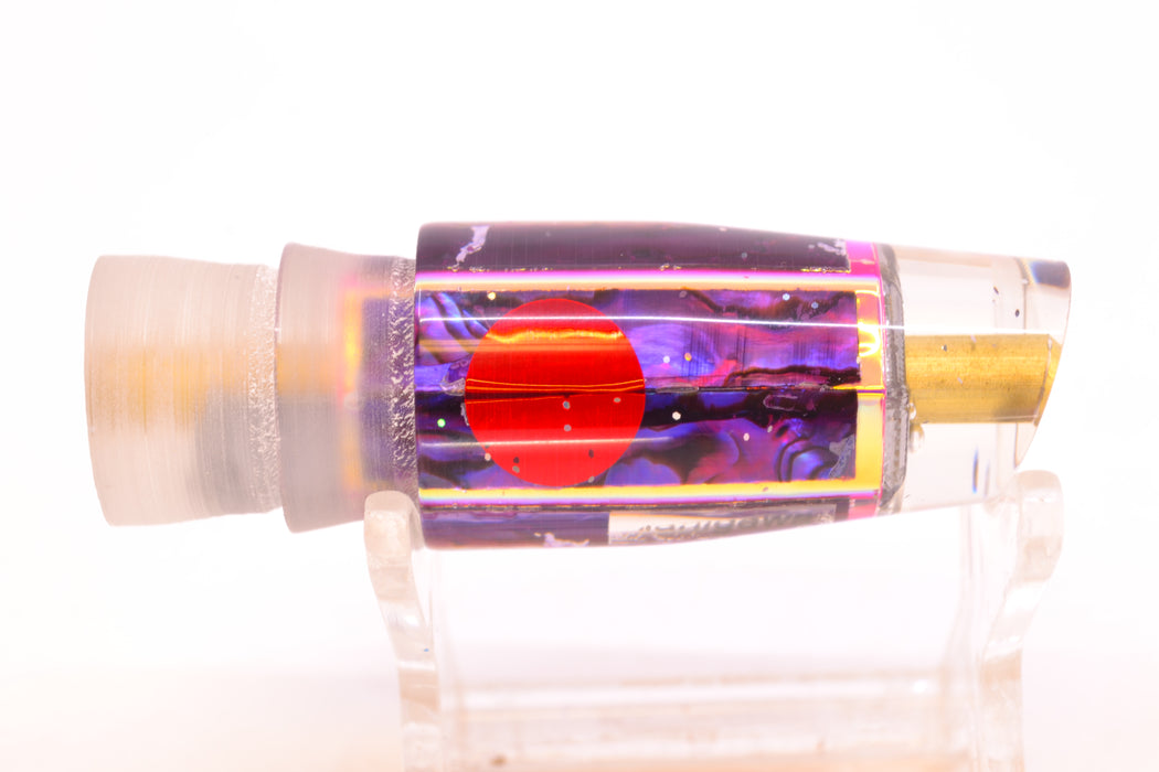 Tanigawa Lures Pink Rainbow Purple Abalone Red Eyes Small Slant 7" 3oz GZE