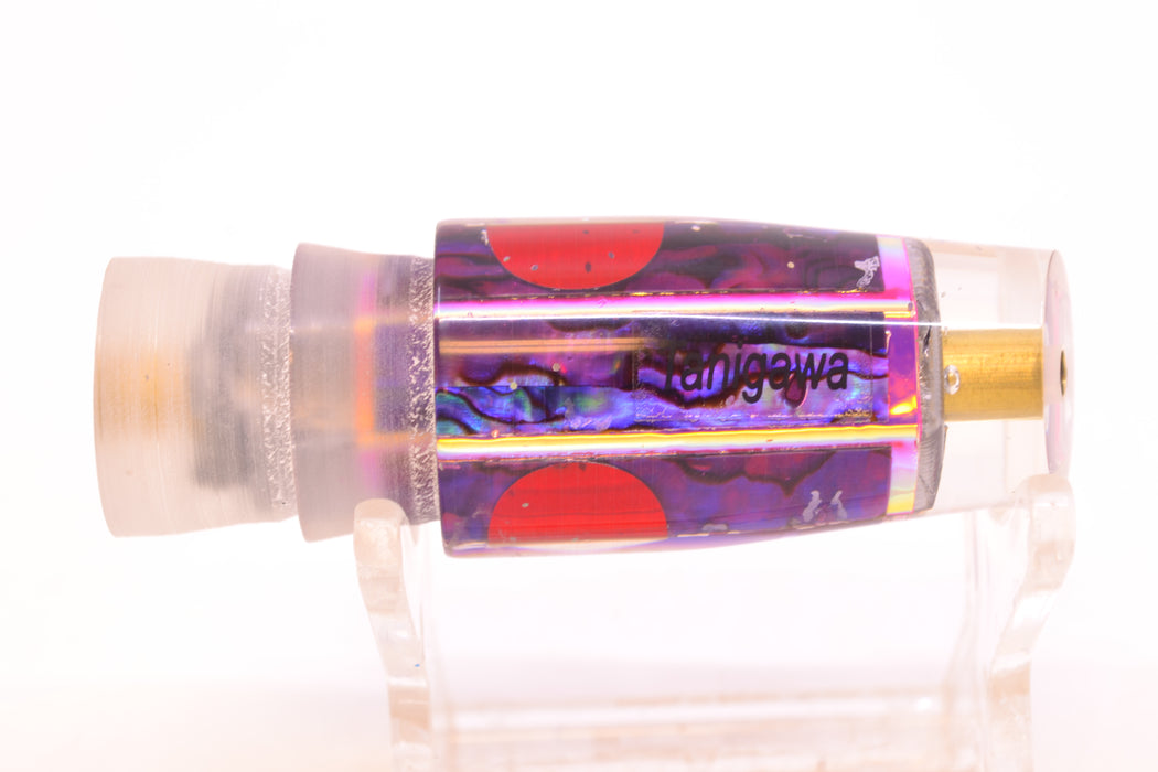 Tanigawa Lures Pink Rainbow Purple Abalone Red Eyes Small Slant 7" 3oz GZE