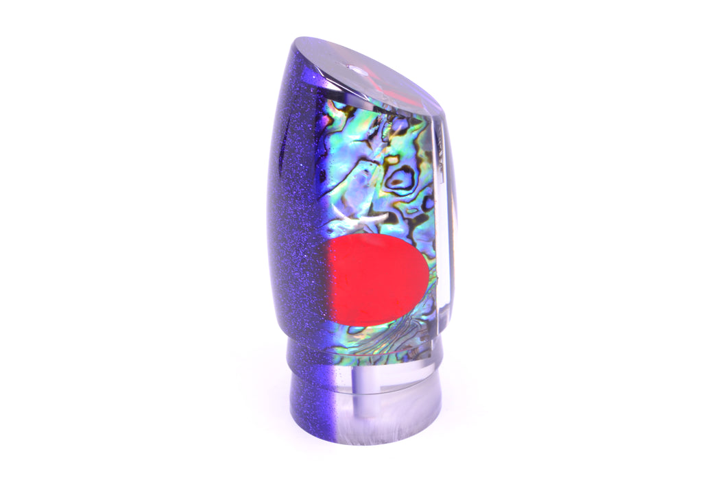 TANTRUM Lures Paua Shell Purple Back Red Eyes Kona Cut XL Bandit 14" 9.7oz