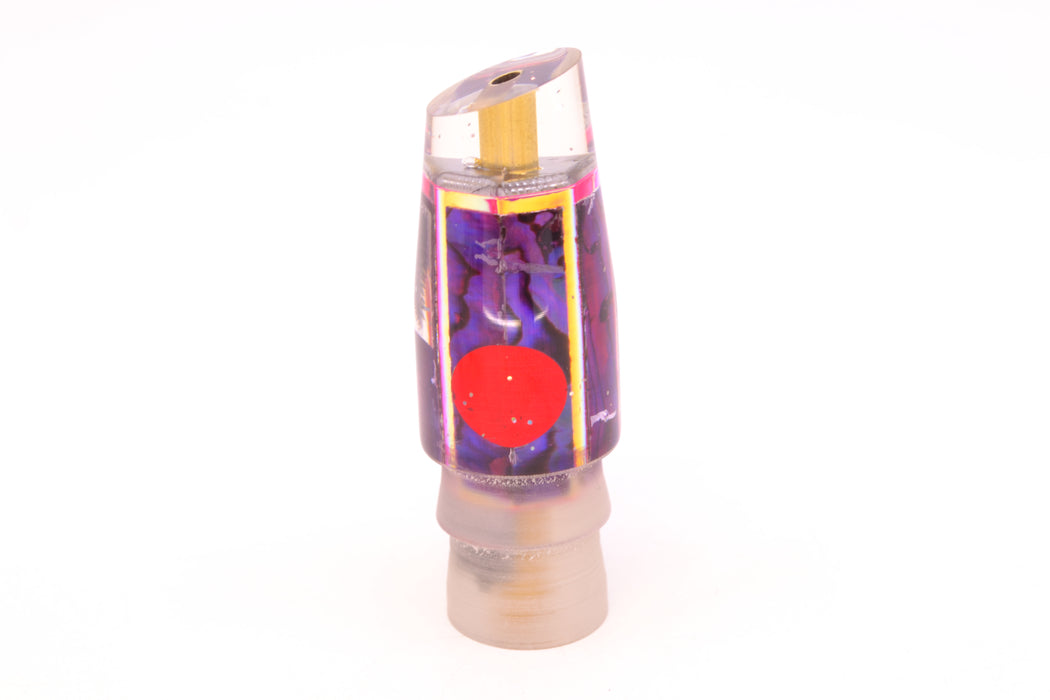 Tanigawa Lures Pink Rainbow Purple Abalone Red Eyes Small Slant 7" 3oz GZE