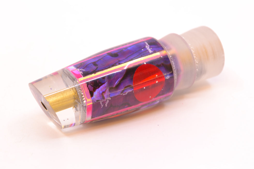 Tanigawa Lures Pink Rainbow Purple Abalone Red Eyes Small Slant 7" 3oz GZE