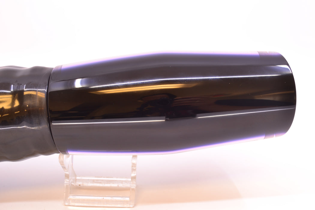 Moyes Lures Skipjack Paua-MOP Black-Purple Back Razo Teaser 16" 29oz Skirted GZE
