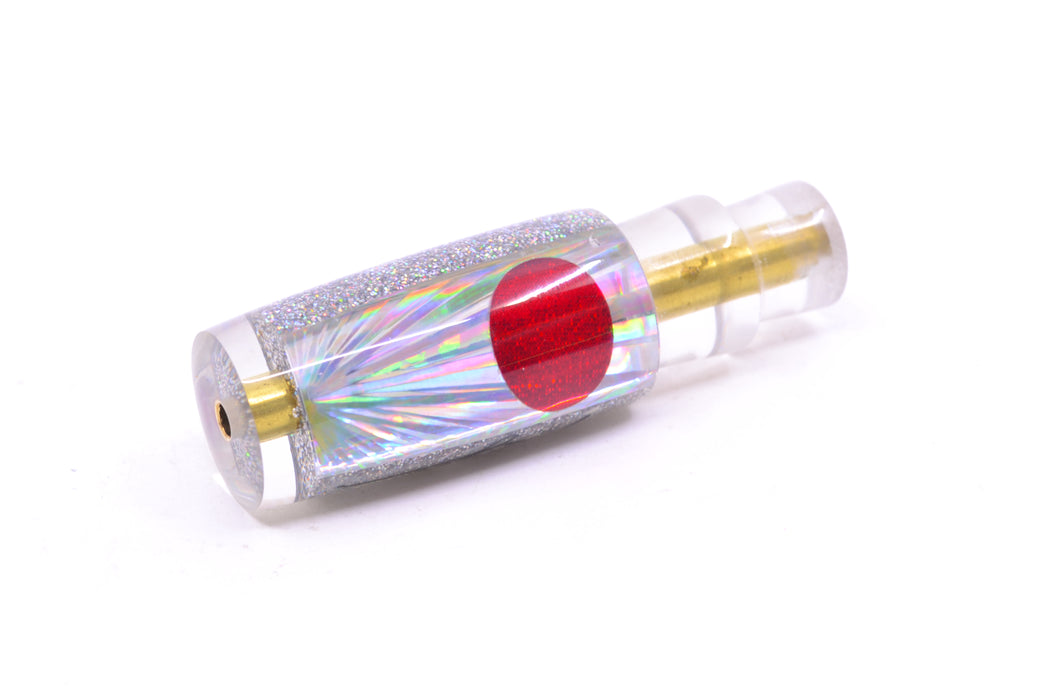 Koya Lures Silver Rainbow Starburst Red Eyes Hard Head 5.5" 1oz GZE