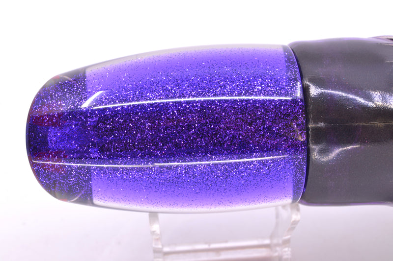 TANTRUM Lures Paua Shell Purple Back Kona Cut XL Bandit 14" 14.5oz FT Vinyl Purple Drip