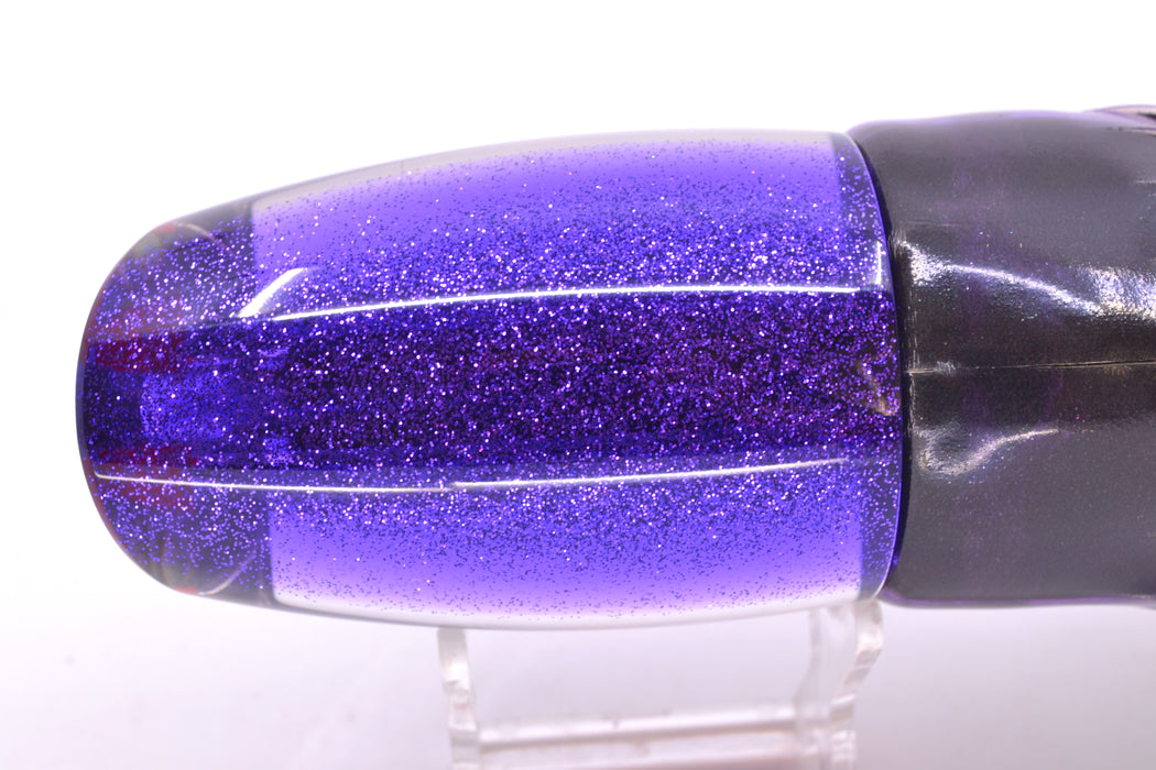 TANTRUM Lures Paua Shell Purple Back Kona Cut XL Bandit 14" 14.5oz FT Vinyl Purple Drip