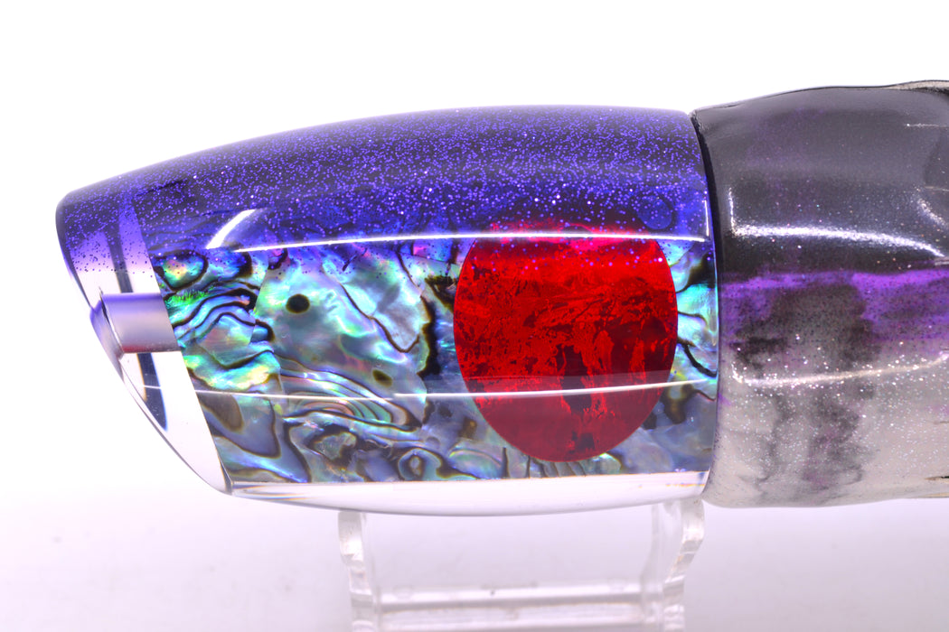 TANTRUM Lures Paua Shell Purple Back Kona Cut XL Bandit 14" 14.5oz FT Vinyl Purple Drip