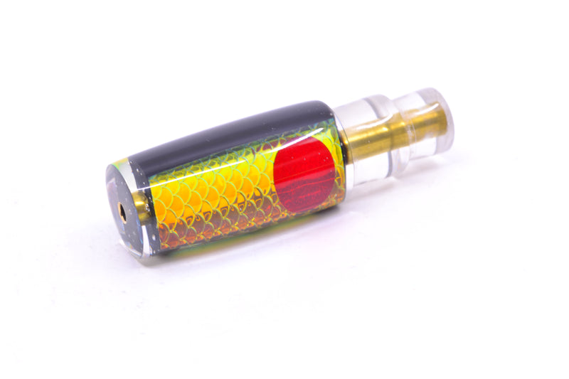 Koya Lures Rainbow Scale Black Pearl Red Eyes Hard Head 5.5" 1oz
