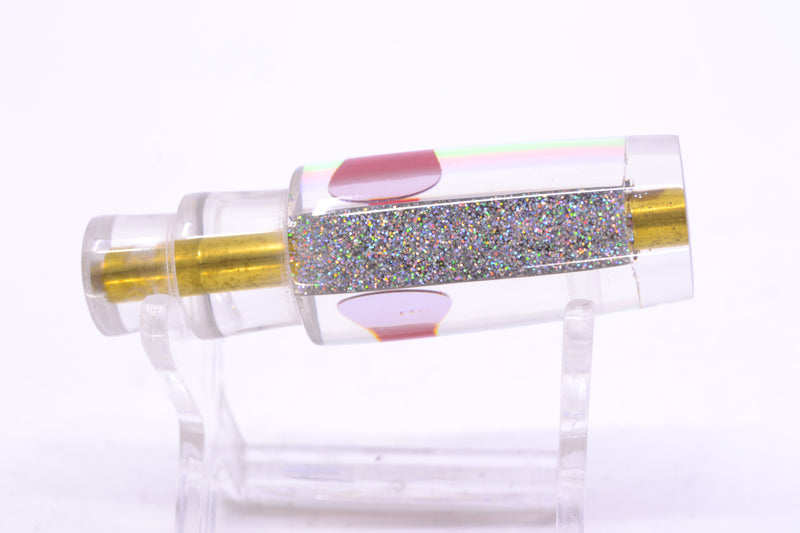 Koya Lures Silver Rainbow Silver Pearl Red Eyes Hard Head 5.5" 1oz