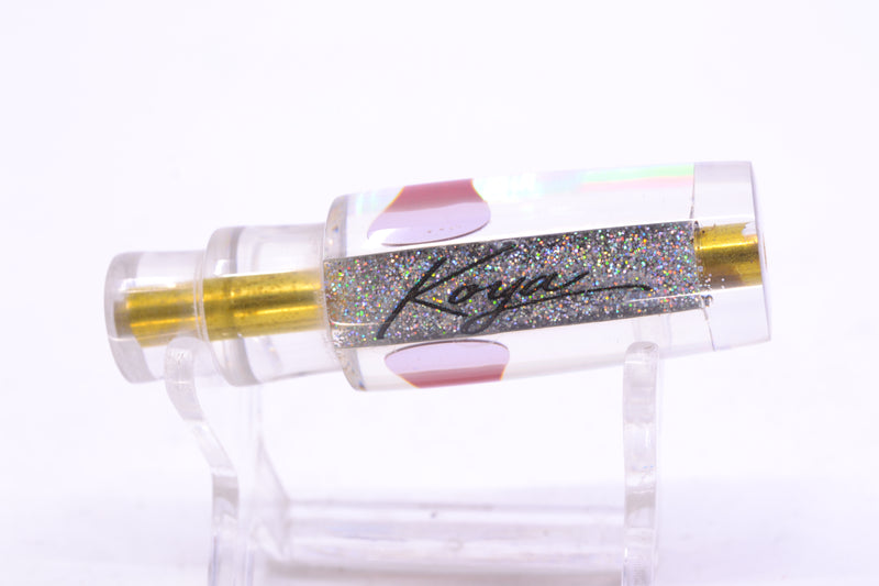 Koya Lures Silver Rainbow Silver Pearl Red Eyes Hard Head 5.5" 1oz