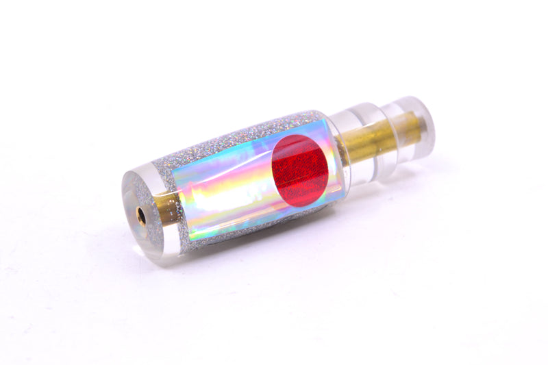 Koya Lures Silver Rainbow Silver Pearl Red Eyes Hard Head 5.5" 1oz