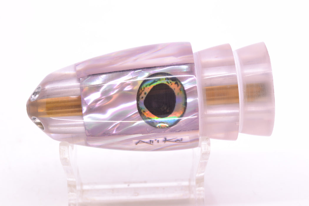 Ali'i Kai Lures Pale Gray Ripple Shell Taxi Eyes UFO Jet 9"+ 4.7oz