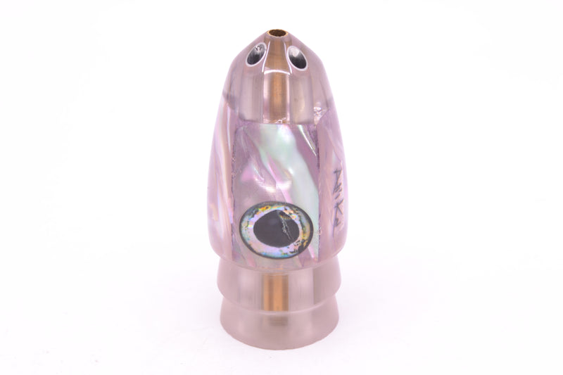 Ali'i Kai Lures Pale Gray Ripple Shell Taxi Eyes UFO Jet 9"+ 4.7oz