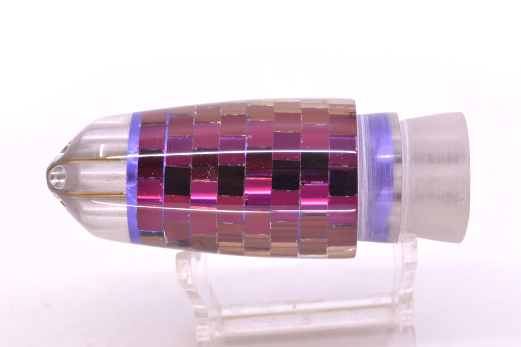 Ali'i Kai Lures Purple Mirrored Disco Ball Six Shooter 9" 4.4oz
