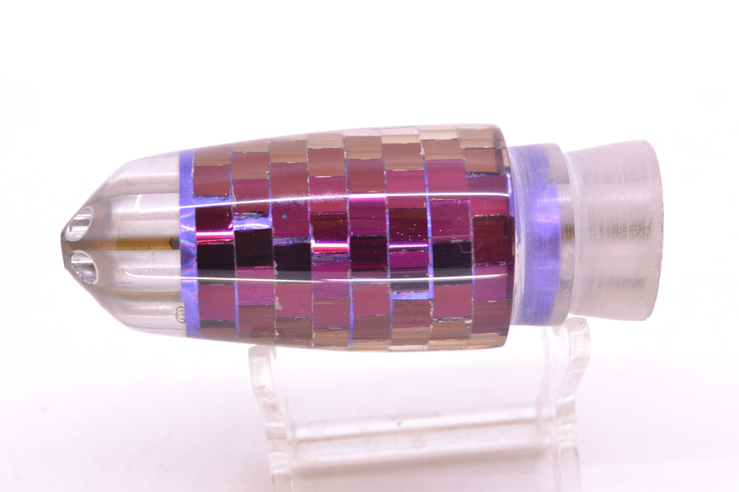 Ali'i Kai Lures Purple Mirrored Disco Ball Six Shooter 9" 4.4oz