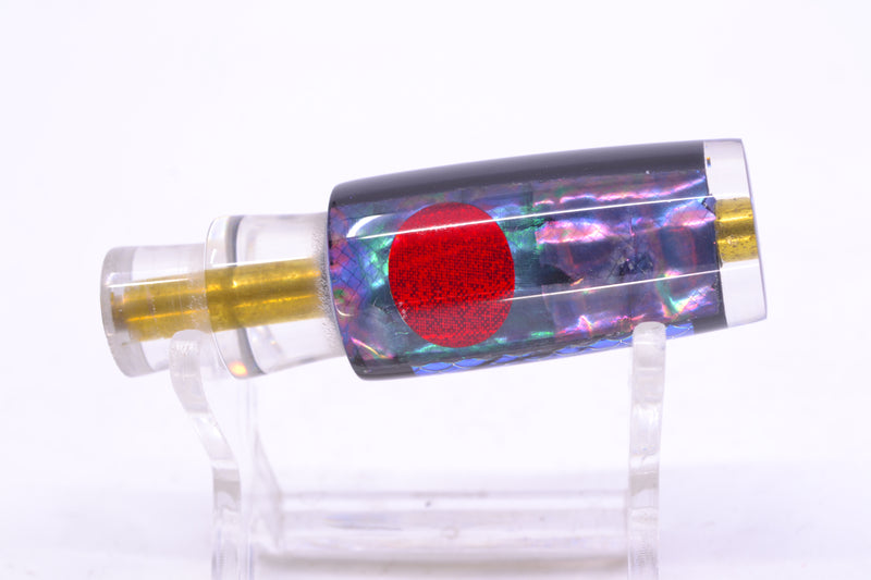 Koya Lures Blue-Purple Abalone Red Eyes Hard Head 5.5" 1oz