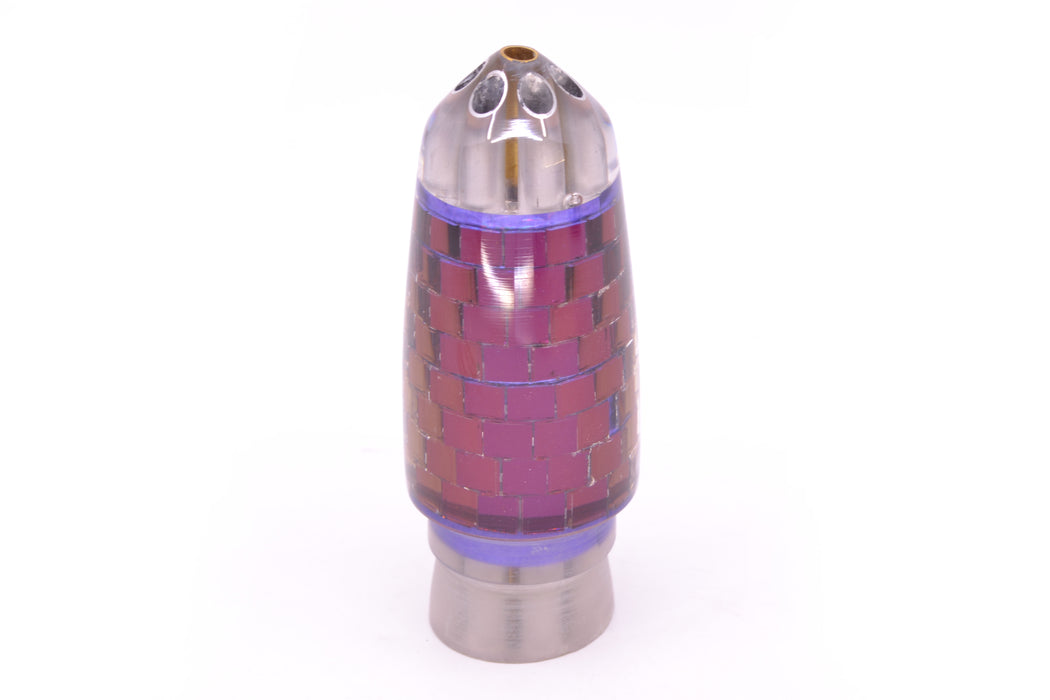 Ali'i Kai Lures Purple Mirrored Disco Ball Six Shooter 9" 4.4oz