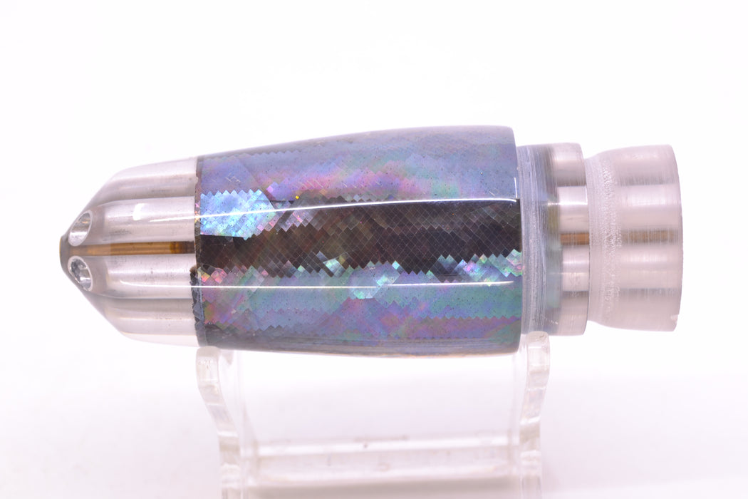 Ali'i Kai Lures Blue-Purple Abalone Shell Six Shooter 9" 4.4oz