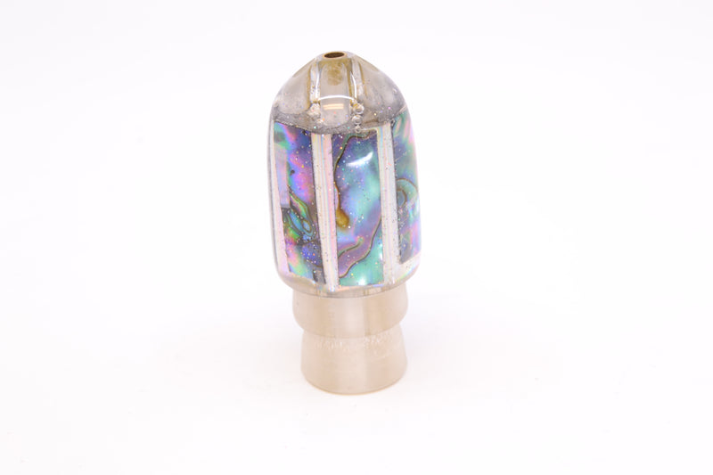Marlin Magic Blue-Purple Abalone 4-Hole Jetted Ahi P Bullet 7" 2.5oz