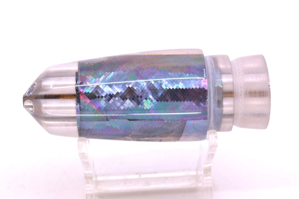 Ali'i Kai Lures Blue-Purple Abalone Shell Six Shooter 9" 4.4oz