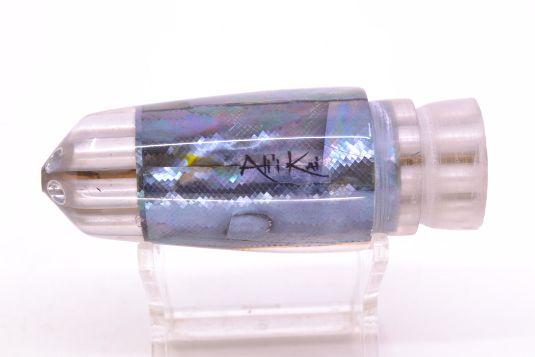 Ali'i Kai Lures Blue-Purple Abalone Shell Six Shooter 9" 4.4oz
