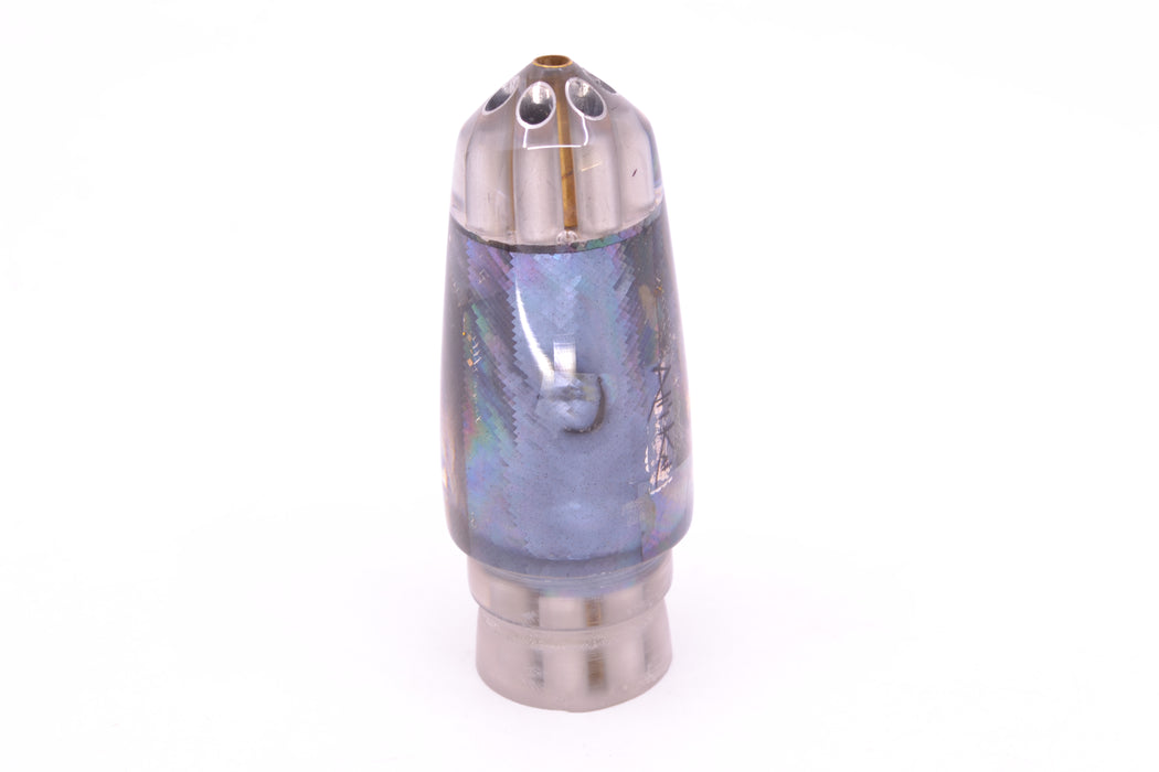 Ali'i Kai Lures Blue-Purple Abalone Shell Six Shooter 9" 4.4oz