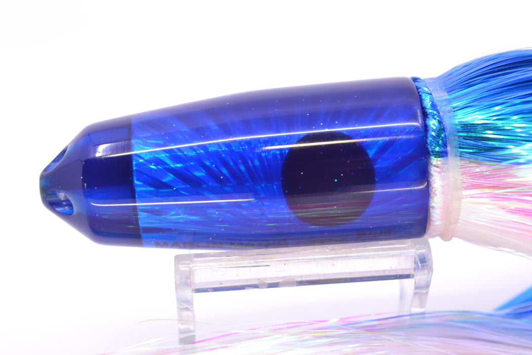 Marlin Magic Blue Starburst 4-Hole Baby Blue Jet 9" 8.7oz Strobez Royal Blue-White/Pink