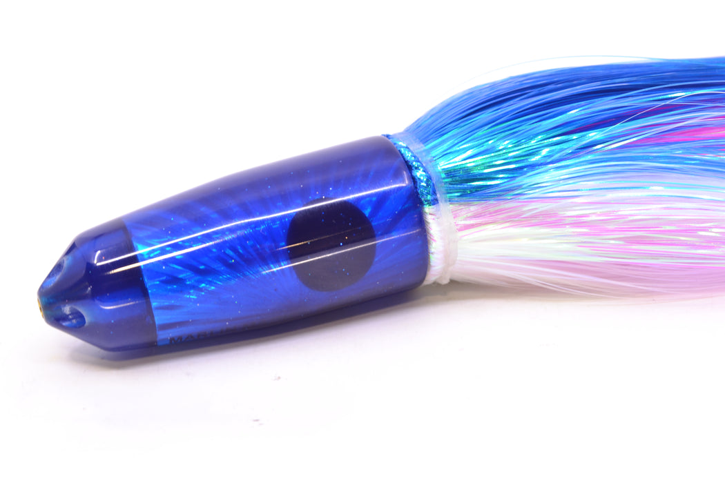 Marlin Magic Blue Starburst 4-Hole Baby Blue Jet 9" 8.7oz Strobez Royal Blue-White/Pink