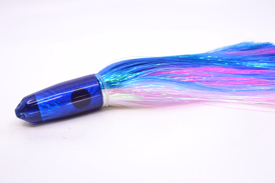 Marlin Magic Blue Starburst 4-Hole Baby Blue Jet 9" 8.7oz Strobez Royal Blue-White/Pink