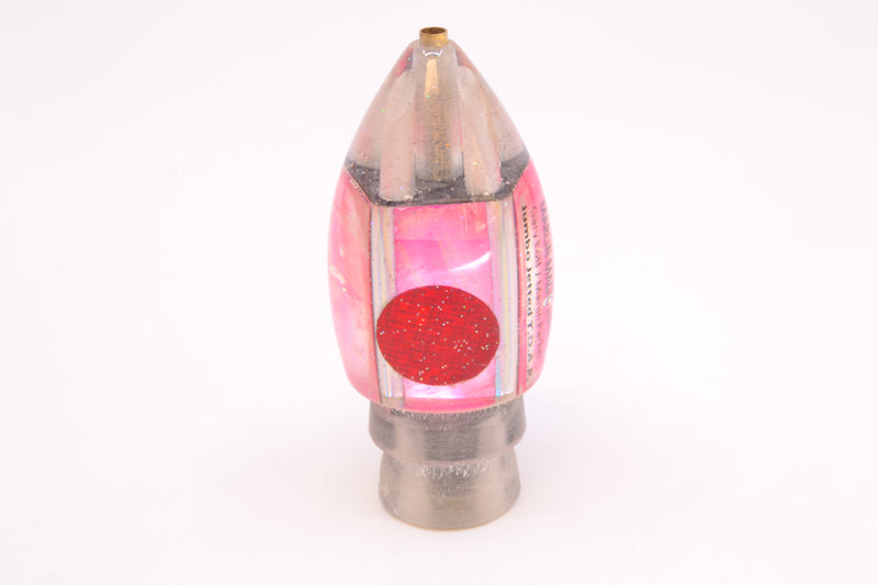 Marlin Magic Lures Pink MOP Red Eyes Jumbo Jetted Teardrop AP Bullet 9" 4.4oz
