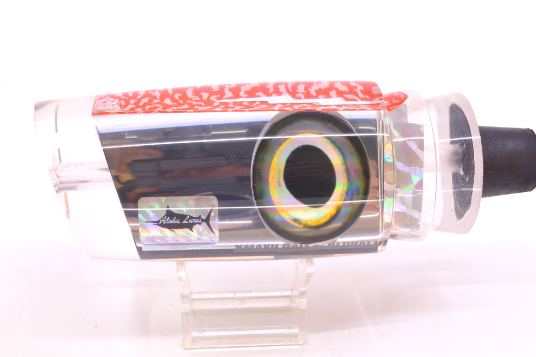 Aloha Lures Clear Mirrored Pink-Silver Back SuperSmash Bait 16" 14.6oz