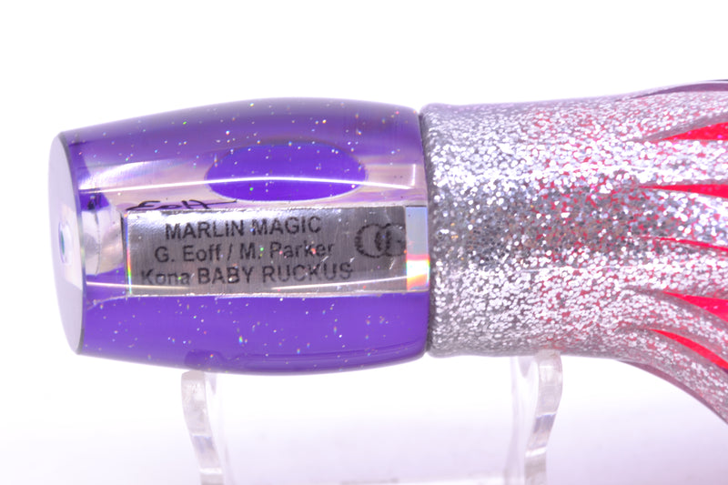 Marlin Magic White Awabi Purple Back Taxi Eyes Baby Ruckus 10" 6.5oz Skirted Purple Aurora