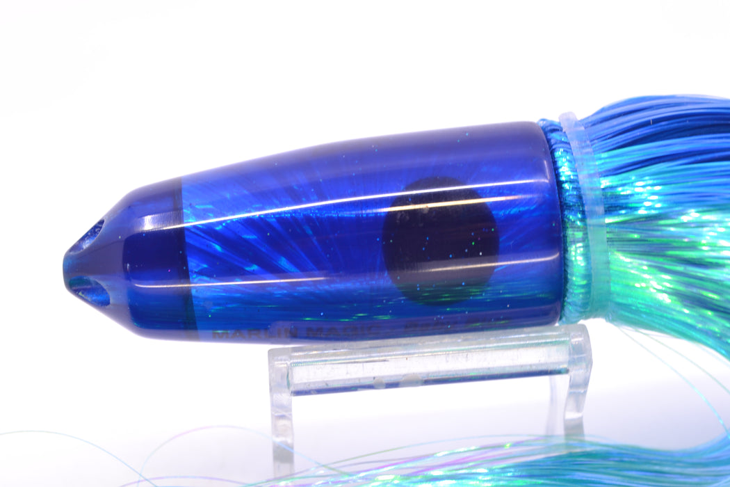 Marlin Magic Blue Starburst 4-Hole Baby Blue Jet 9" 8.7oz Strobez Royal Blue-Ice Blue/Purple