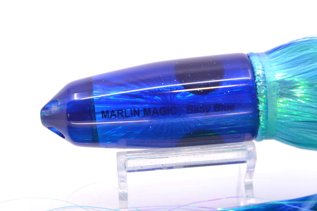 Marlin Magic Blue Starburst 4-Hole Baby Blue Jet 9" 8.7oz Strobez Royal Blue-Ice Blue/Purple