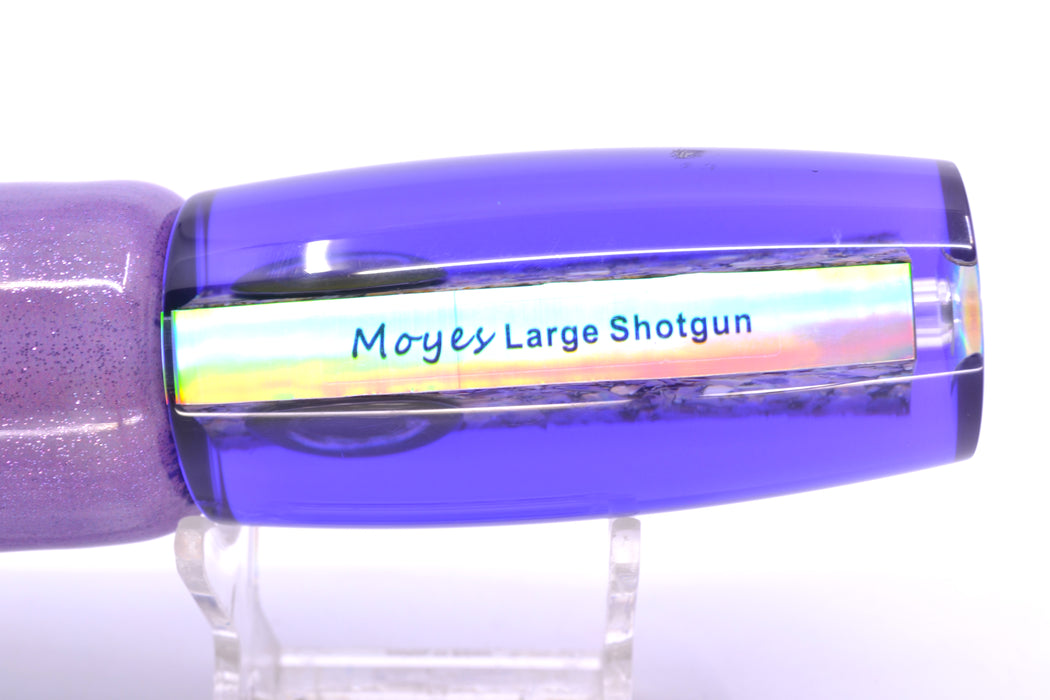 Moyes Lures S&P Purple Back Large Shotgun 12" 7.8oz FT Vinyl Purple Eclipse GZE